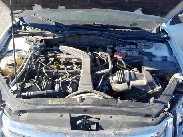 3FAHP06Z87R277922 - 2007 FORD FUSION S WHITE photo 7