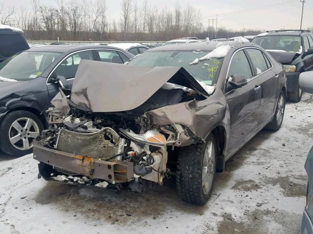 1G1ZC5E06CF255590 - 2012 CHEVROLET MALIBU 1LT ნაცრისფერი ფოტო 2