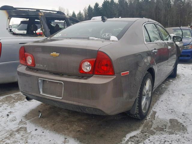 1G1ZC5E06CF255590 - 2012 CHEVROLET MALIBU 1LT ნაცრისფერი ფოტო 4