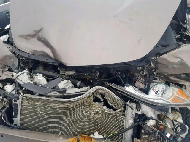 1G1ZC5E06CF255590 - 2012 CHEVROLET MALIBU 1LT ნაცრისფერი ფოტო 7