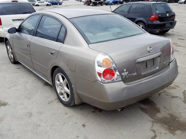 1N4BL11DX3C230483 - 2003 NISSAN ALTIMA SE TAN photo 3