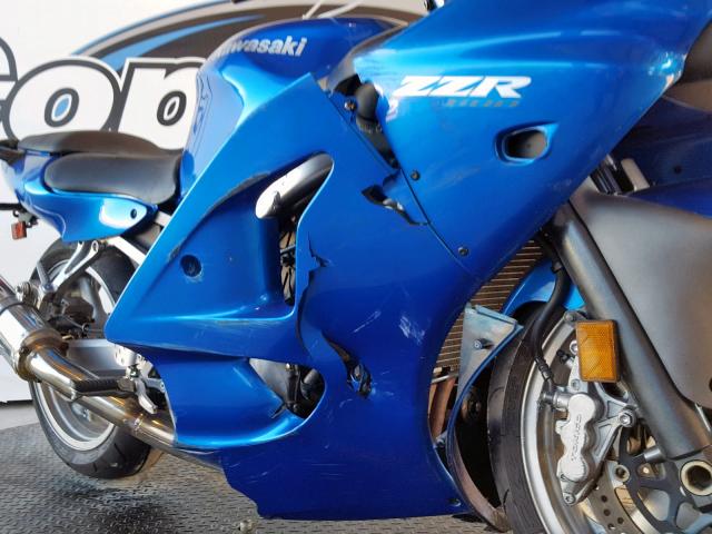 JKAZX4J148A074300 - 2008 KAWASAKI ZX600 J1 BLUE photo 9