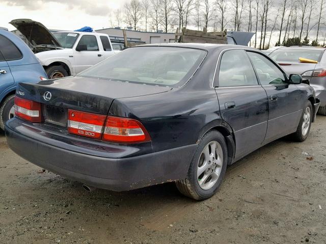 JT8BF28G4Y5082719 - 2000 LEXUS ES 300 BLACK photo 4