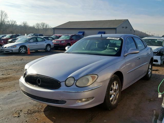 2G4WD532551314694 - 2005 BUICK LACROSSE C SILVER photo 2