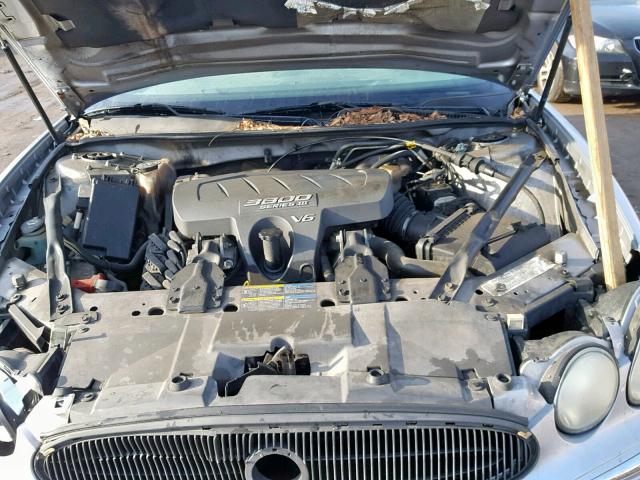 2G4WD532551314694 - 2005 BUICK LACROSSE C SILVER photo 7