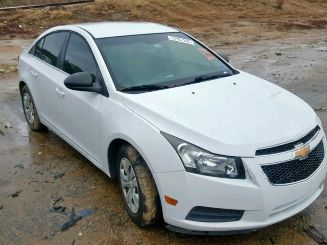 1G1PD5SH3C7310683 - 2012 CHEVROLET CRUZE LS WHITE photo 9