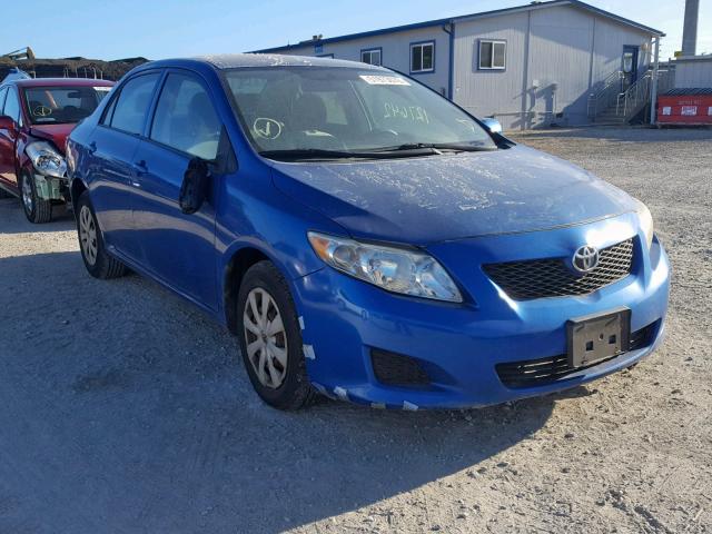 JTDBL40E799088864 - 2009 TOYOTA COROLLA BA BLUE photo 1
