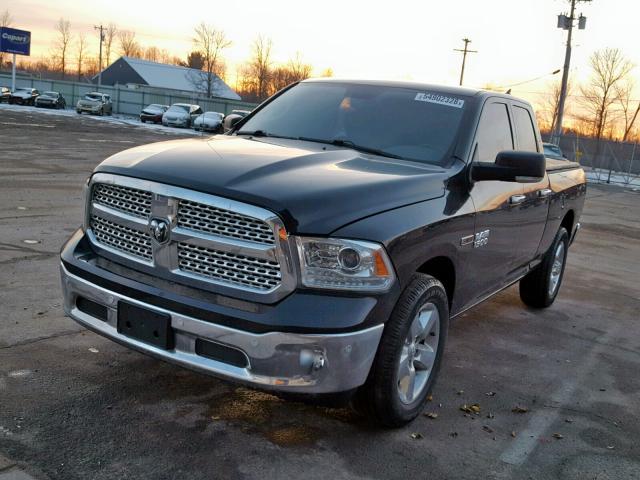 1C6RR7GM6GS371152 - 2016 RAM 1500 SLT BLACK photo 2