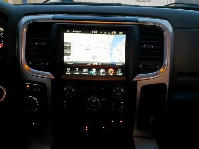 1C6RR7GM6GS371152 - 2016 RAM 1500 SLT BLACK photo 9