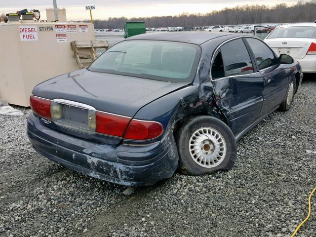 1G4HP54K4Y4243785 - 2000 BUICK LESABRE CU BLUE photo 4