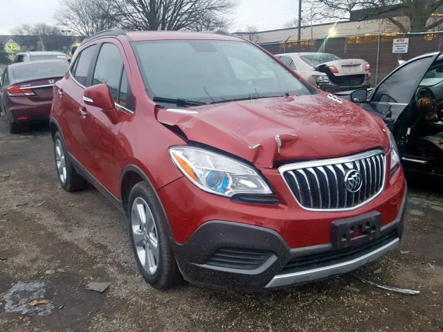 KL4CJASB0GB704190 - 2016 BUICK ENCORE RED photo 1