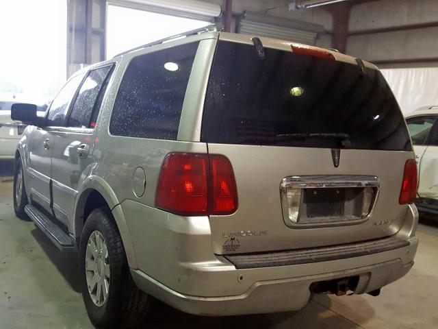 5LMFU28R13LJ26568 - 2003 LINCOLN NAVIGATOR TAN photo 3