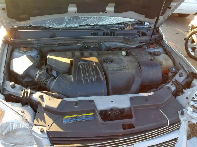 1G1AM18BX67817537 - 2006 CHEVROLET COBALT SS SILVER photo 7