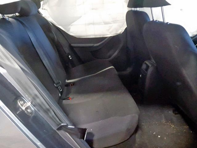 3VW2K7AJ4FM278325 - 2015 VOLKSWAGEN JETTA BASE Գրաֆիտ լուսանկար 6