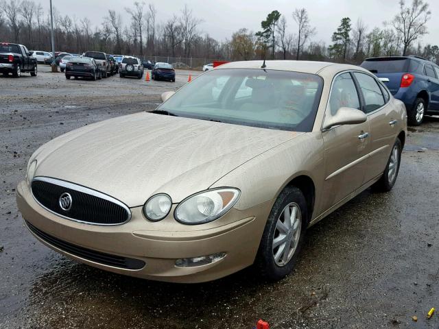 2G4WD532451236733 - 2005 BUICK LACROSSE C BROWN photo 2