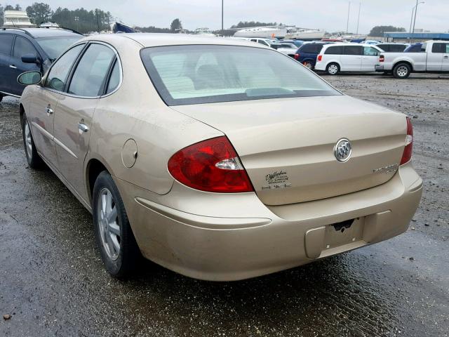 2G4WD532451236733 - 2005 BUICK LACROSSE C BROWN photo 3