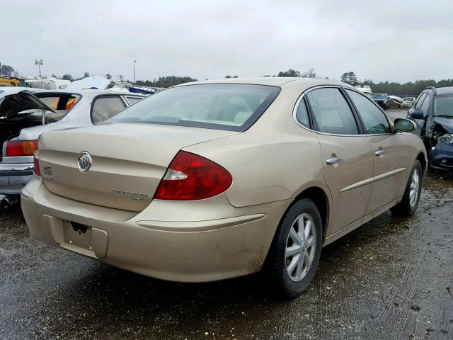 2G4WD532451236733 - 2005 BUICK LACROSSE C BROWN photo 4