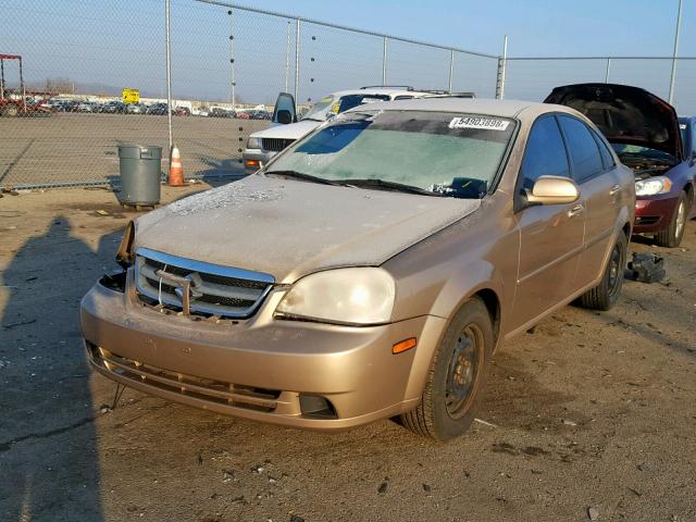 KL5JD56Z56K326519 - 2006 SUZUKI FORENZA GOLD photo 2