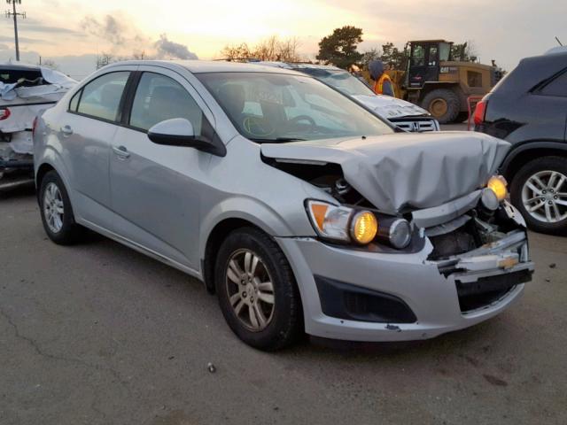 1G1JA5SH3C4197141 - 2012 CHEVROLET SONIC LS 银色 照片 1