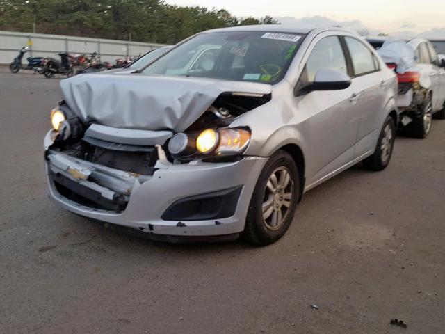 1G1JA5SH3C4197141 - 2012 CHEVROLET SONIC LS 银色 照片 2