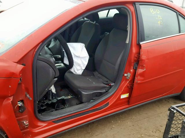 1G2ZF55B064287200 - 2006 PONTIAC G6 SE RED photo 10