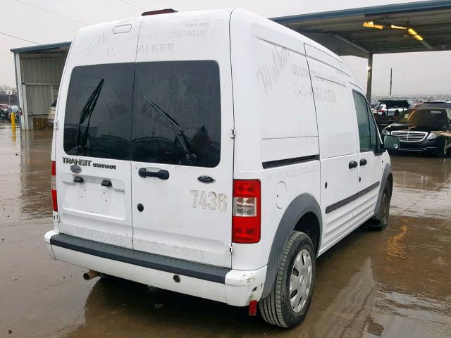 NM0LS7DN1AT027436 - 2010 FORD TRANSIT CO WHITE photo 4