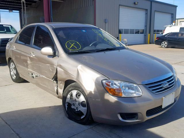 KNAFE121285537259 - 2008 KIA SPECTRA EX GOLD photo 1