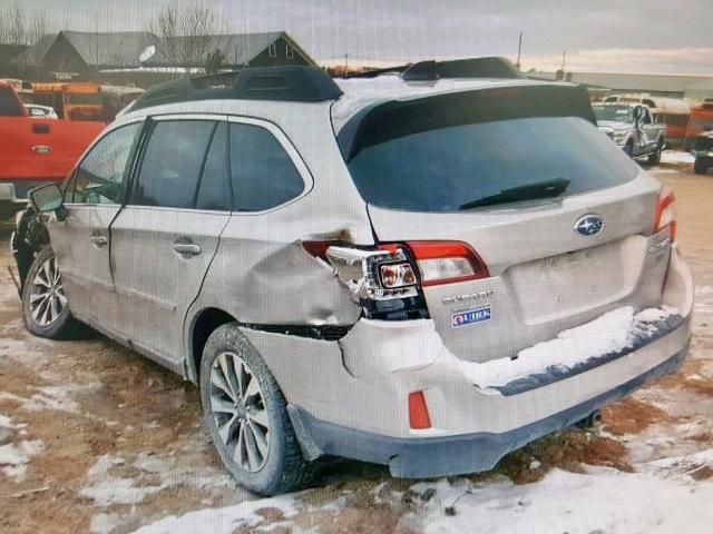 4S4BSENCXG3307912 - 2016 SUBARU OUTBACK 3. SILVER photo 3