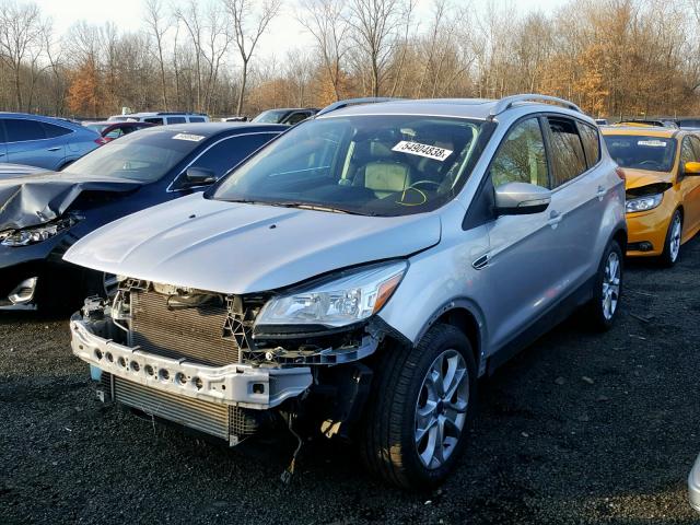 1FMCU9J93GUA77950 - 2016 FORD ESCAPE TIT SILVER photo 2