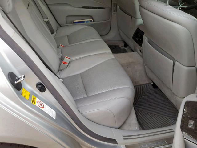 JTHBL46FX85077345 - 2008 LEXUS LS 460 SILVER photo 6