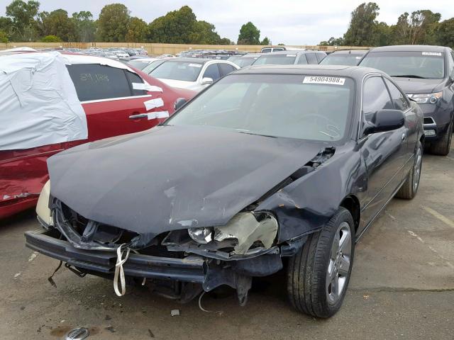 19UYA42661A036555 - 2001 ACURA 3.2CL TYPE BLACK photo 2