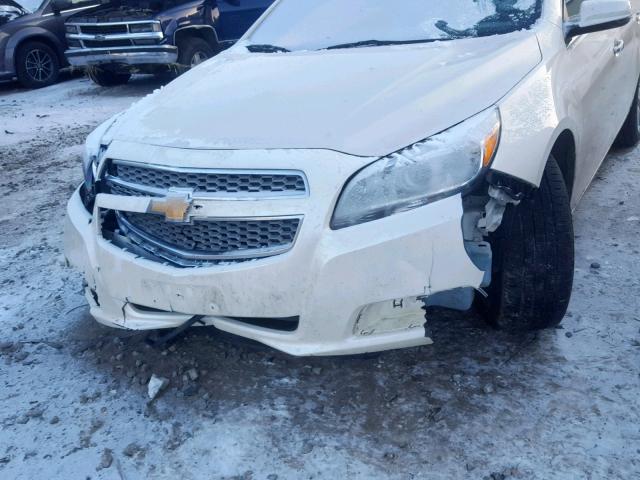 1G11H5SA1DF127299 - 2013 CHEVROLET MALIBU LTZ თეთრი ფოტო 9