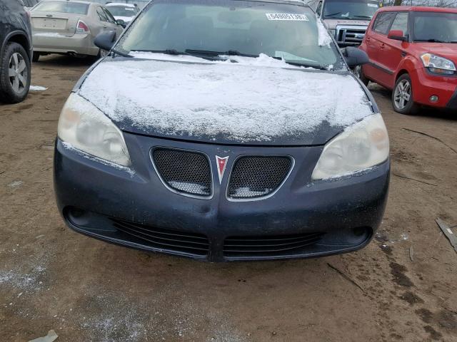 1G2ZF57B784143062 - 2008 PONTIAC G6 VALUE L BLACK photo 9