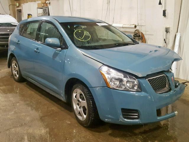 5Y2SL67849Z445767 - 2009 PONTIAC VIBE TEAL photo 1