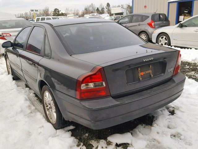 YV1TS90D5Y1107012 - 2000 VOLVO S80 T6 TUR GRAY photo 3