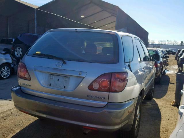 JT6GF10U0Y0052575 - 2000 LEXUS RX 300 SILVER photo 4