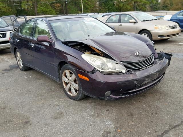 JTHBA30GX65155251 - 2006 LEXUS ES 330 MAROON photo 1