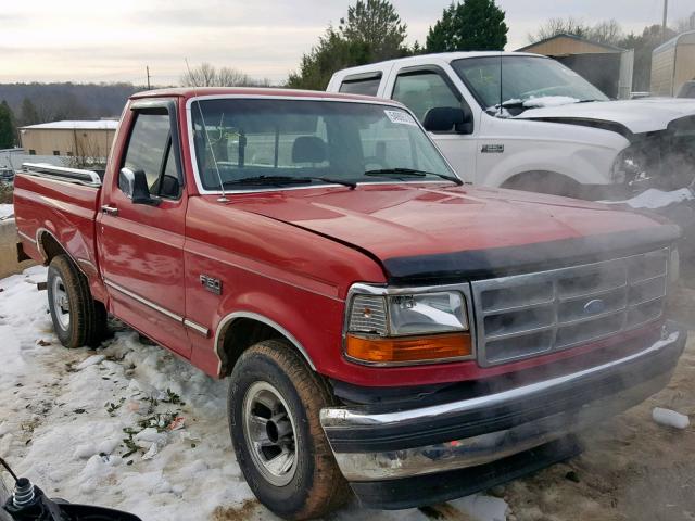 1FTEF15N0RNB55436 - 1994 FORD F150 RED photo 1