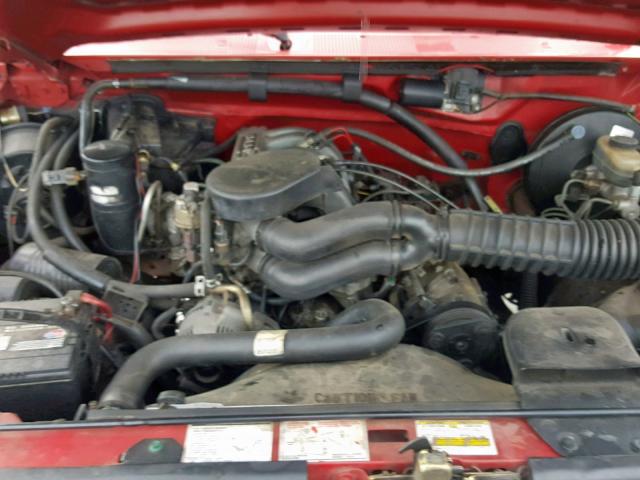1FTEF15N0RNB55436 - 1994 FORD F150 RED photo 7