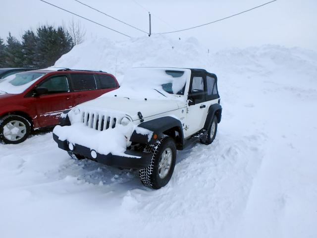 1J8FA24177L225068 - 2007 JEEP WRANGLER X WHITE photo 2