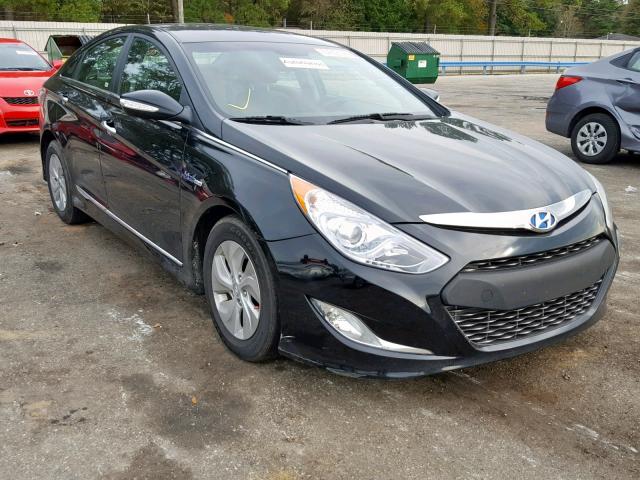 KMHEC4A48DA073652 - 2013 HYUNDAI SONATA HYB BLACK photo 1