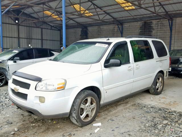 1GNDV33L96D118177 - 2006 CHEVROLET UPLANDER L WHITE photo 2