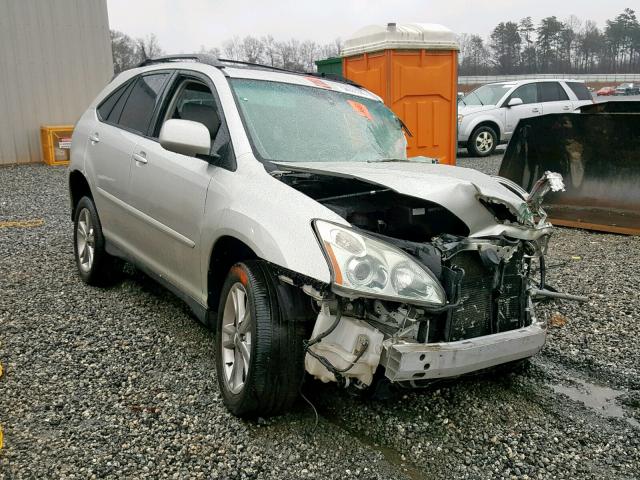 JTJHW31U660030386 - 2006 LEXUS RX 400 SILVER photo 1