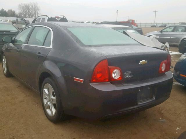 1G1ZA5E12BF143866 - 2011 CHEVROLET MALIBU LS 石墨色 照片 3