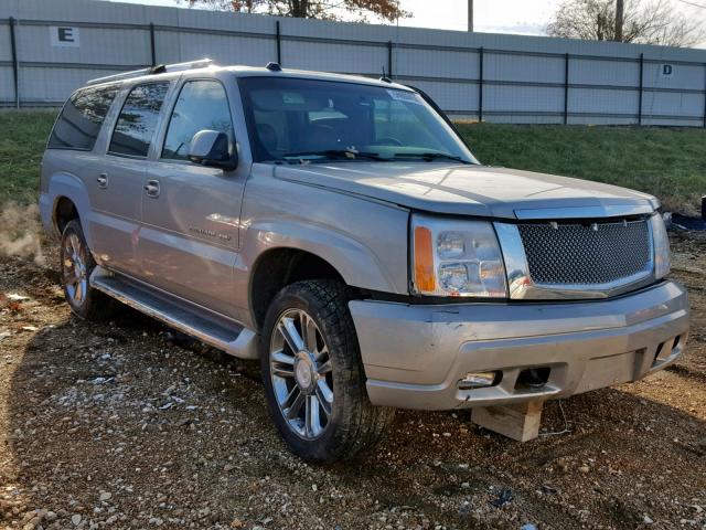 3GYFK66N95G148963 - 2005 CADILLAC ESCALADE E SILVER photo 1