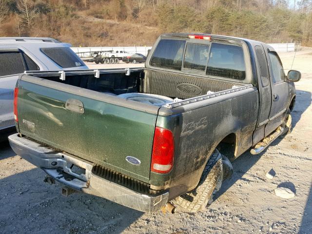 2FTRX18WX4CA84568 - 2004 FORD F-150 HERI GREEN photo 4