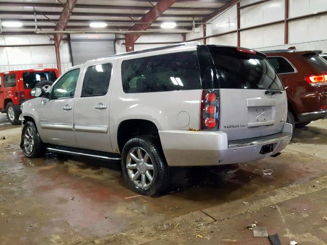 1GKFK66807J276563 - 2007 GMC YUKON XL D SILVER photo 3