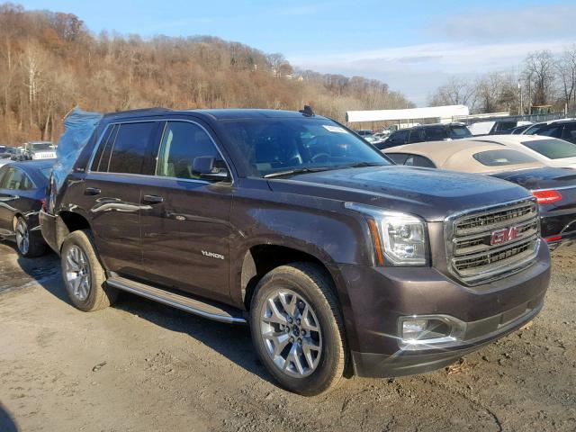 1GKS2AKC1JR340985 - 2018 GMC YUKON SLE GRAY photo 1