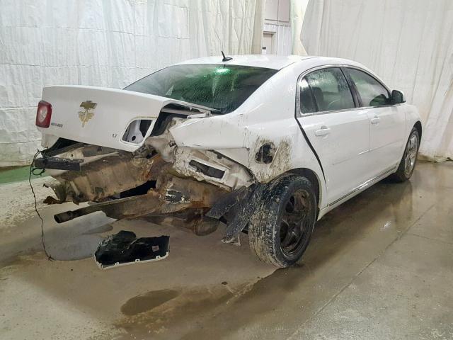 1G1ZH57B894213121 - 2009 CHEVROLET MALIBU 1LT WHITE photo 4