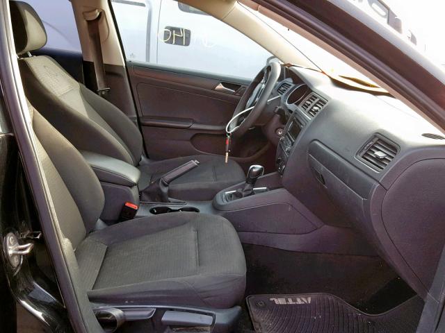 3VW2K7AJ0FM410657 - 2015 VOLKSWAGEN JETTA BASE 黑色 照片 5